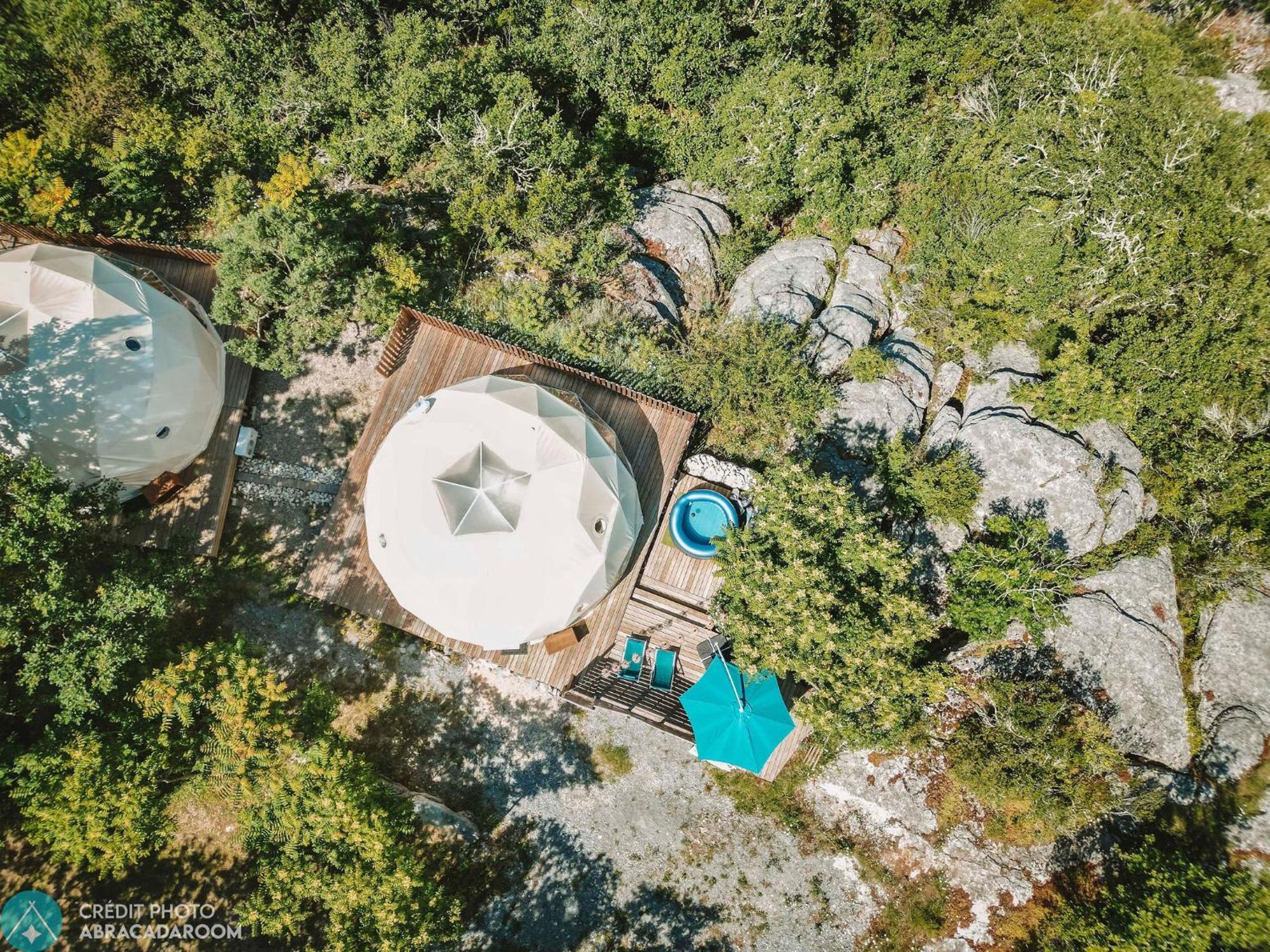 Les Domes Des Gorges Hotel Ruoms Exterior photo
